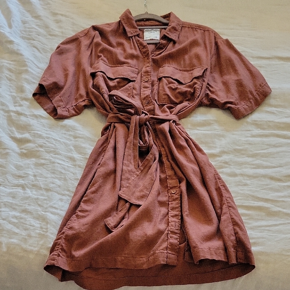 Abercrombie & Fitch Rust Mini Dress
